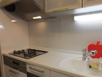 キッチンをヤマハのベリー(サイクロンフード)に交換 キッチンをヤマハのベリー(サイクロンフード)に交換